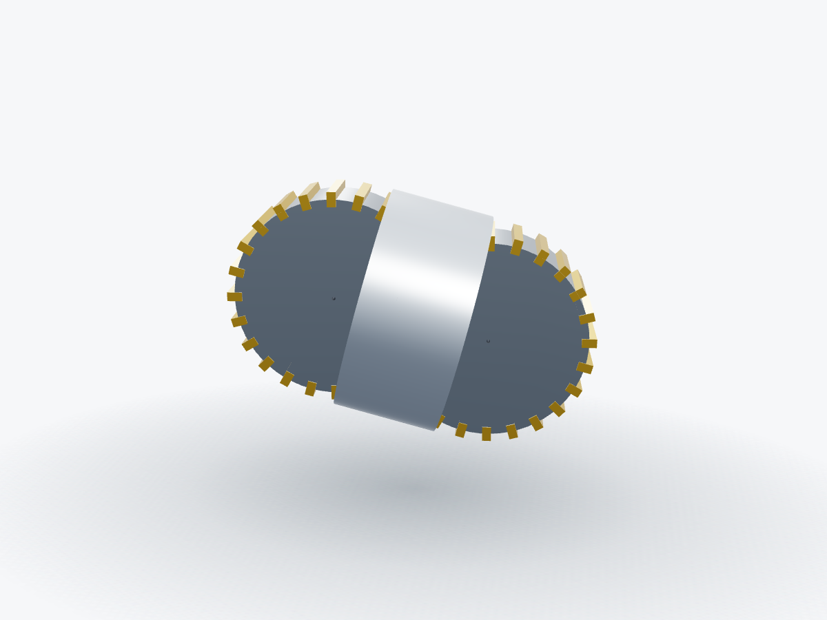 Curved Tooth Gear Coupling